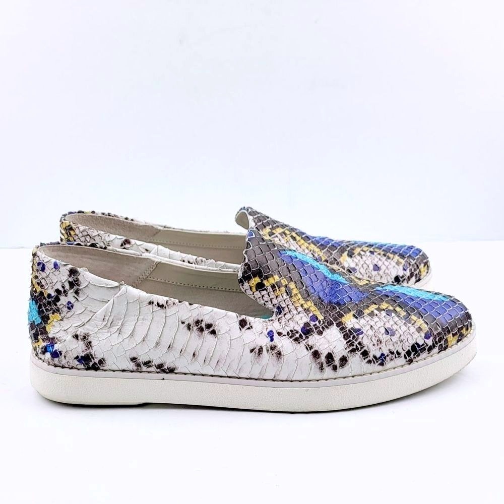 Franco Sarto Women's Snakeskin Iconic2 Sneaker - Size 8.5 - Picture 6 of 7
